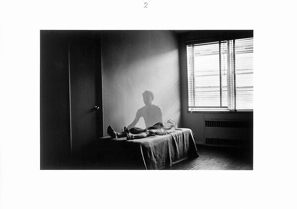 The Spirit Leaves the Body, Duane Michals (American, born McKeesport, Pennsylvania, 1932), Gelatin silver prints (7)