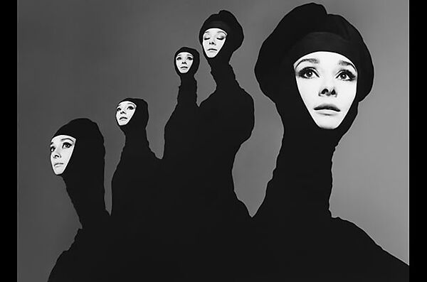 Audrey Hepburn, New York, January 1967, Richard Avedon (American, New York 1923–2004 San Antonio, Texas), Collage of gelatin silver prints 