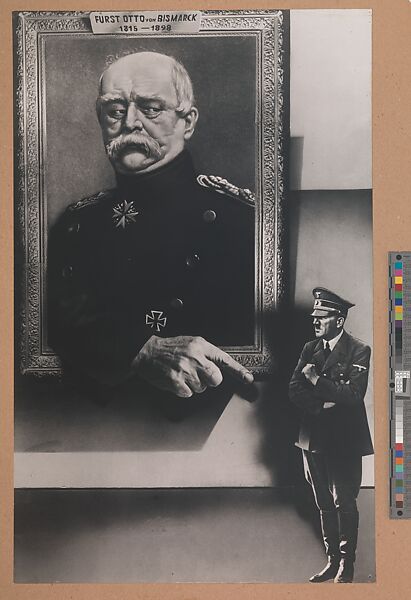 The Corporal is Leading Germany into a Catastrophe, Alexander Zhitomirsky (Russian, 1907–1993), Gelatin silver print 
