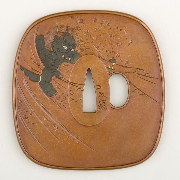 Sword Guard (Tsuba), Copper, gold, silver, copper-gold alloy (shakudō), copper-silver alloy (shibuichi), Japanese