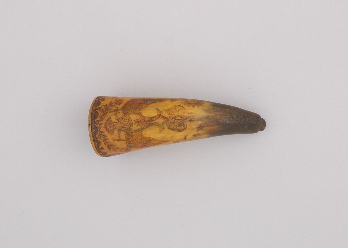 Powder Horn, Horn (cow), American