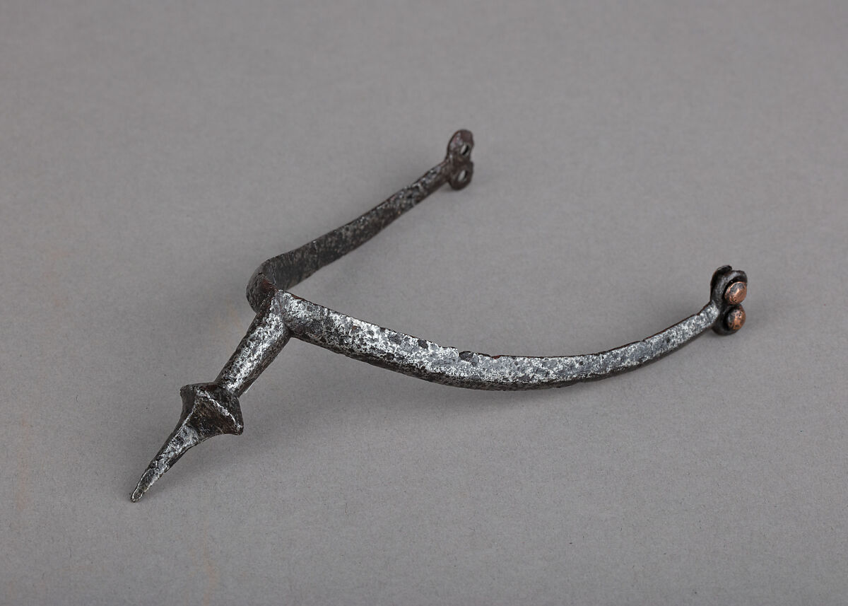 Prick Spur, Iron alloy, copper alloy, German