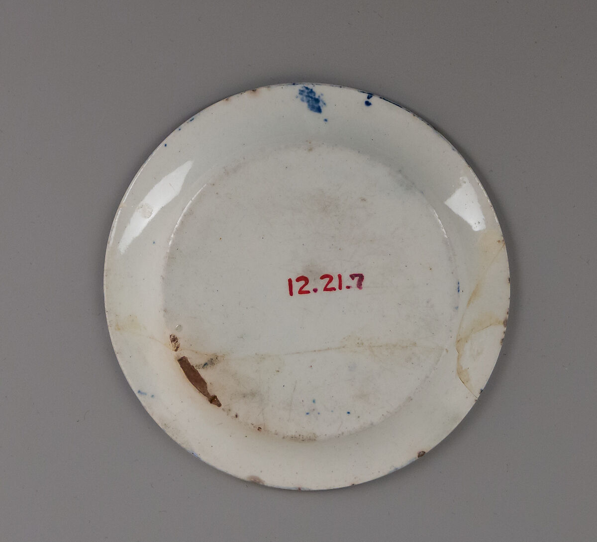Cup Plate, Enoch Wood &amp; Sons (British, active Burslem, 1818–46), Earthenware, transfer-printed, British (American market)