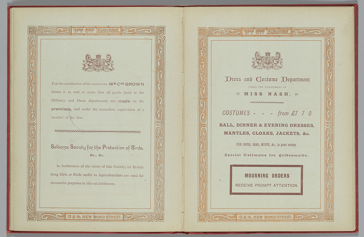 Fashions 1837-1887, William Charles Brown (British, active late 19th century), Woodburytypes