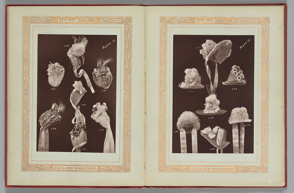 Fashions 1837-1887, William Charles Brown (British, active late 19th century), Woodburytypes