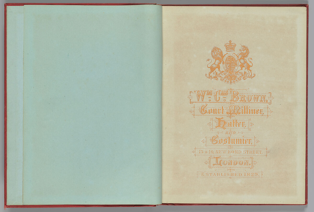 Fashions 1837-1887, William Charles Brown (British, active late 19th century), Woodburytypes