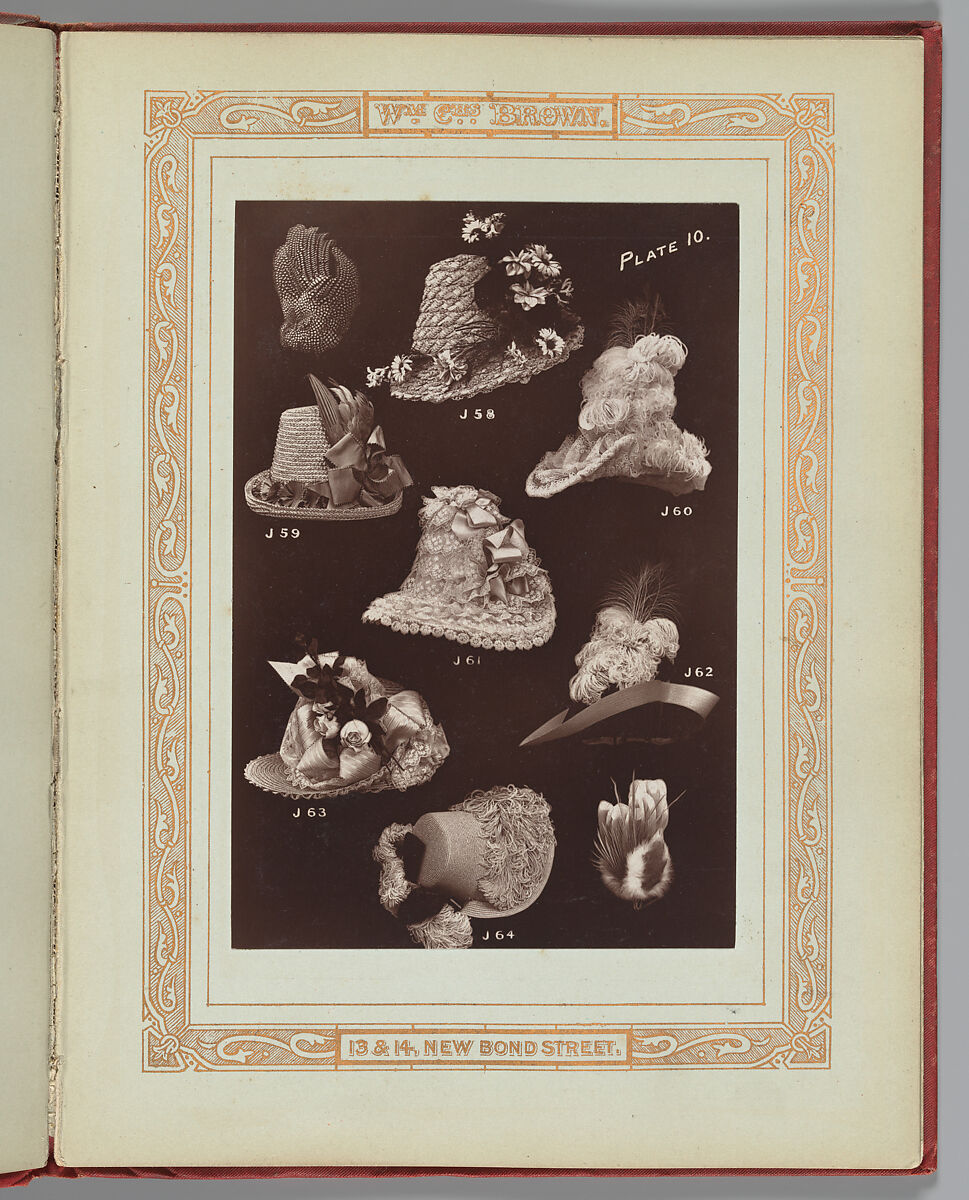 Fashions 1837-1887, William Charles Brown (British, active late 19th century), Woodburytypes