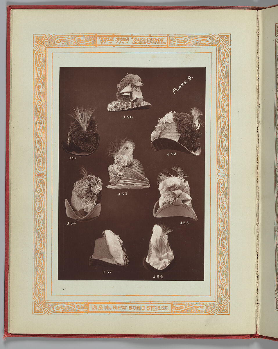 Fashions 1837-1887, William Charles Brown (British, active late 19th century), Woodburytypes