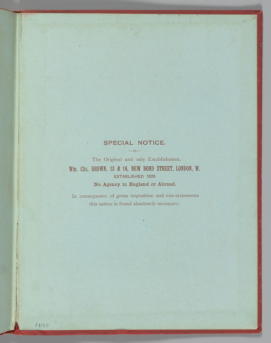 Fashions 1837-1887, William Charles Brown (British, active late 19th century), Woodburytypes