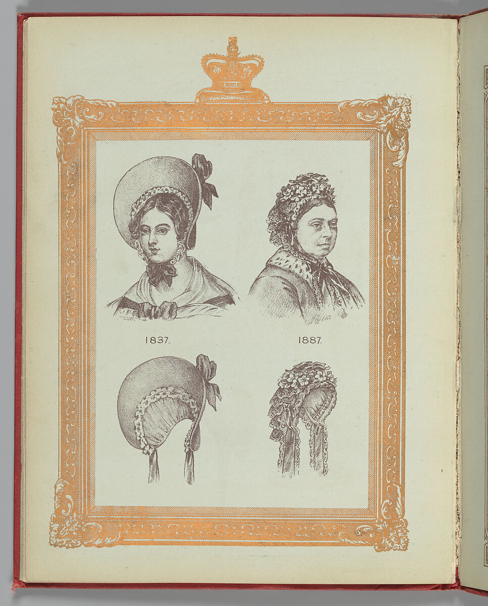 Fashions 1837-1887, William Charles Brown (British, active late 19th century), Woodburytypes