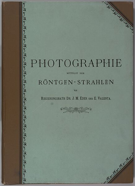 Versuche über Photographie mittelst der Röntgen'schen Strahlen, Josef Maria Eder (Austrian, Krems an der Donau, 1855–1944 Kitzbühel) and, Photogravures 