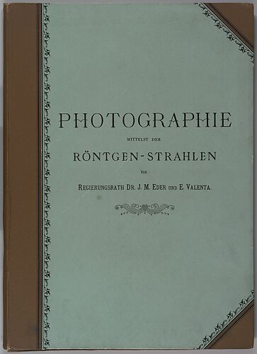 Versuche über Photographie mittelst der Röntgen'schen Strahlen