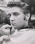 [Elvis Presley Before Retouching to Simulate G. I. Haircut]