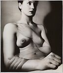 London (Multiple Exposure Nude), Bill Brandt  British, born Germany, Gelatin silver print with applied media