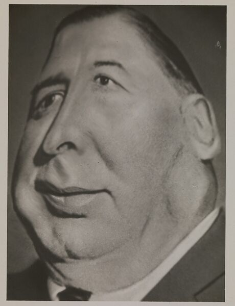 [Distortograph: William Hale "Big Bill" Thompson, Mayor of Chicago], Herbert George Ponting (British, Salisbury, Wiltshire 1870–1935 London), Gelatin silver print 