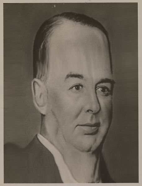 [Distortograph: William Hale "Big Bill" Thompson, Mayor of Chicago], Herbert George Ponting (British, Salisbury, Wiltshire 1870–1935 London), Gelatin silver print 