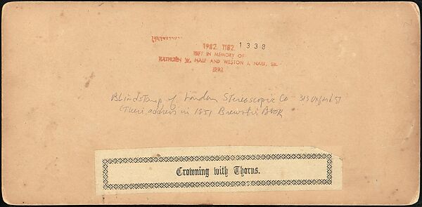 [Group of 250 Stereograph Views From the London Stereoscopic Company, 1860-1870, Many Hand-Colored to Illustrate Books], London Stereoscopic Company (British), Albumen silver prints