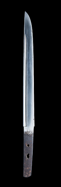 Blade and Mounting for a Dagger (Tantō), Steel, wood, gold, iron, silver, Japanese