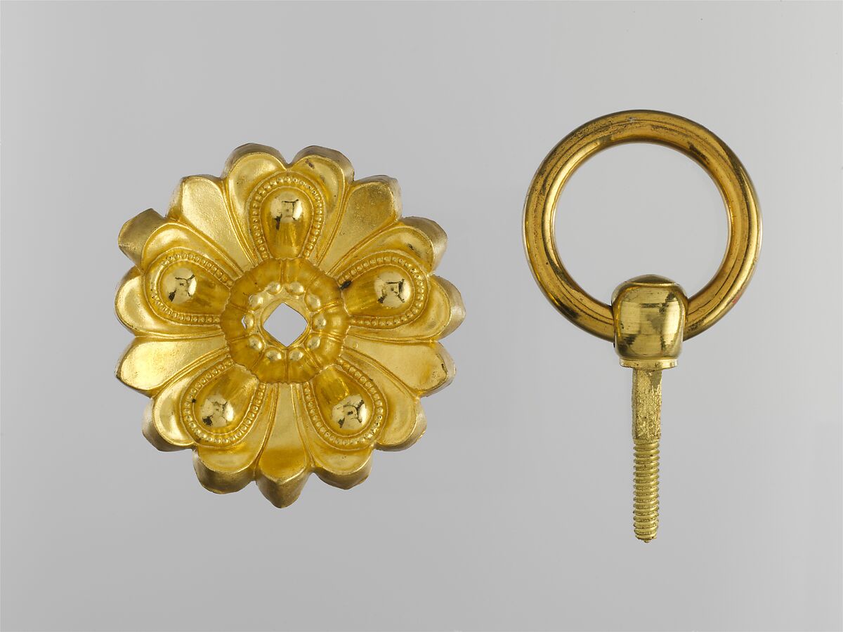 Furniture Hardware, Henry Kellam Hancock (1816–1851), Gilt brass 