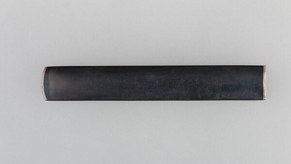 Knife Handle (Kozuka), Copper-gold alloy (shakudō), copper-silver alloy (shibuichi), metal laminate (mokume-gane), gold, silver, Japanese