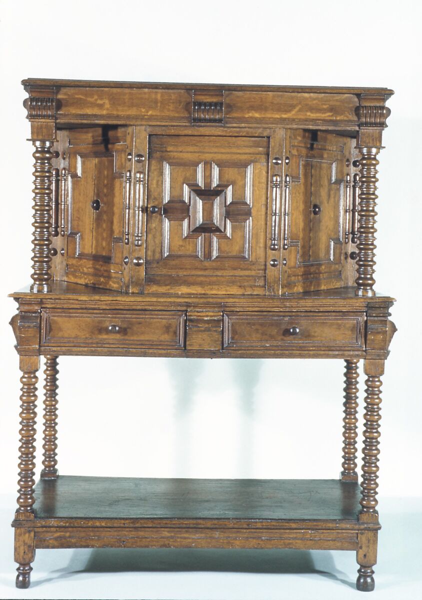 Cupboard, Oak, walnut, chestnut, cedar, maple, American