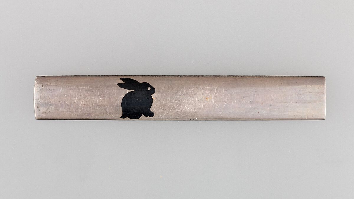 Knife Handle (Kozuka), Copper-gold alloy (shakudō), copper-silver alloy (shibuichi), copper, gold, silver, Japanese