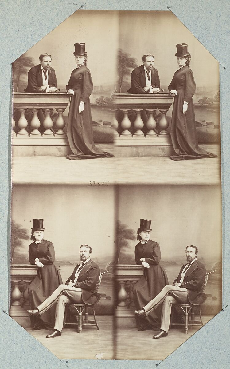 Costumes V, André-Adolphe-Eugène Disdéri (French, Paris 1819–1889 Paris), Albumen silver prints from glass negatives
