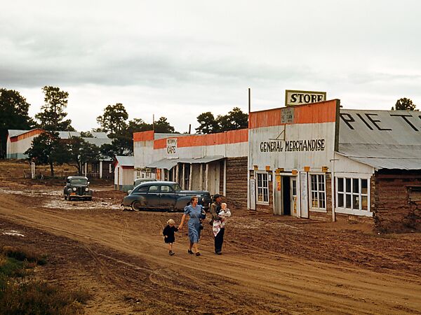 Main Street, Pie Town, Debbie Grossman (American, born 1977), Inkjet print 