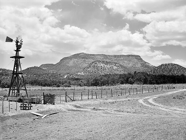 Pie Town, New Mexico. A Community Settled by About 200 Migrant Texas and Oklahoma Farmers who Filed Homestead Claims. Scene on a Homesteader's Farm., Debbie Grossman (American, born 1977), Inkjet print 