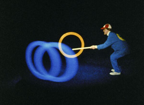 You the Better, Ericka Beckman (American, born 1951), Single-channel digital video, transferred from 16mm film, color, sound, 32 min.