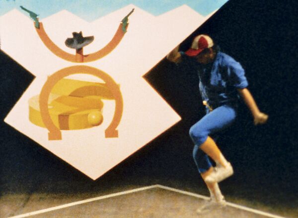 You the Better, Ericka Beckman (American, born 1951), Single-channel digital video, transferred from 16mm film, color, sound, 32 min.