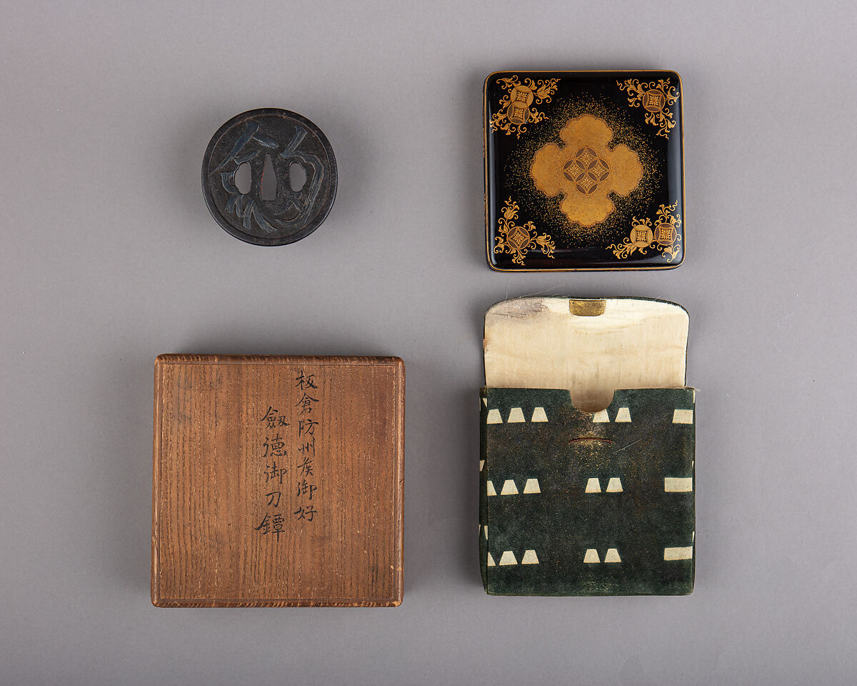 Sword Guard (Tsuba), Iron, silver, gold, copper, Japanese