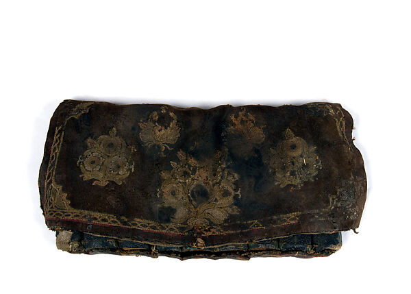 Cartridge Case, Leather, steel, silk, Caucasian