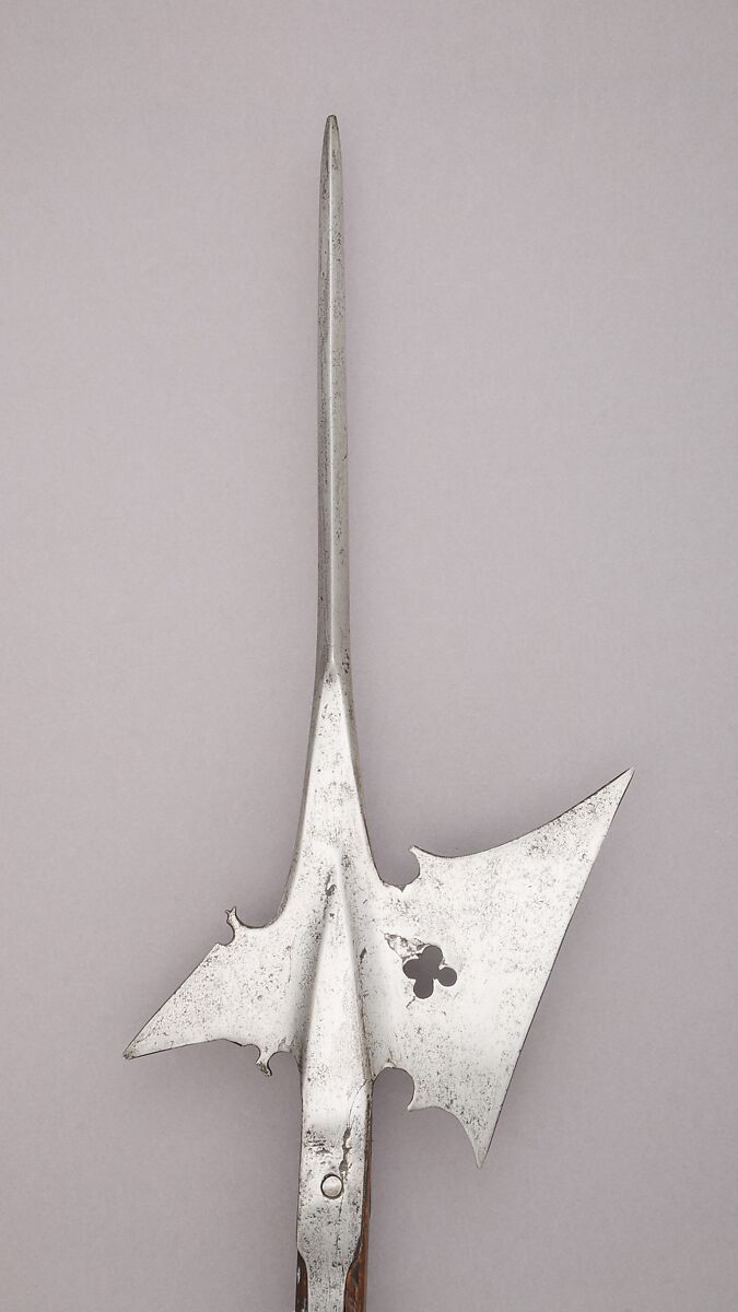 Halberd, Steel, wood (ash), German