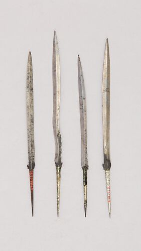 Four Cock's Spurs with Case