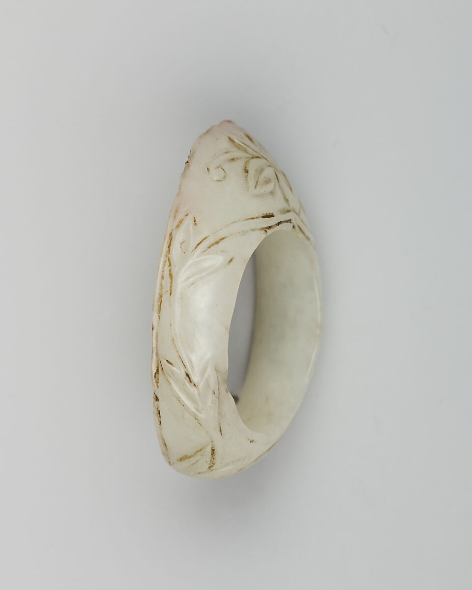 Archer's Ring, Jade, Turkish