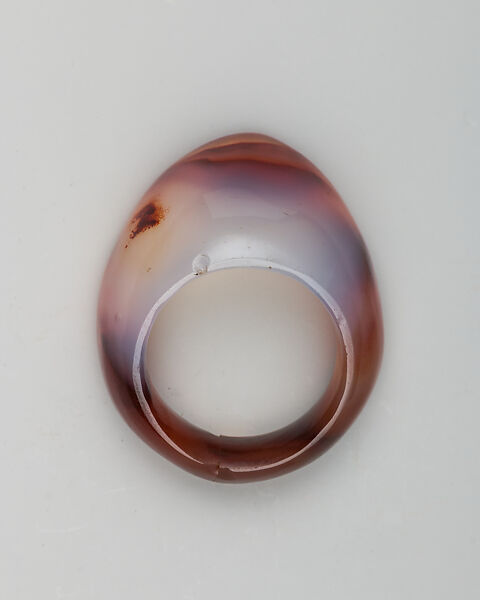 Archer's Ring, Agate, Turkish 