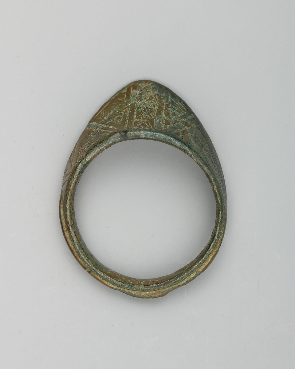 Archer's Ring, Bronze, Turkish 