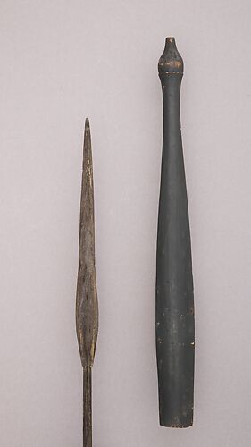 Blowpipe with Sheath and Case (Tolor) of Arrows (Langa)
