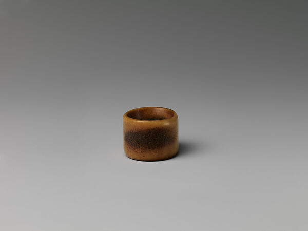 Archer's Ring (清   扳指), Bone, Chinese 