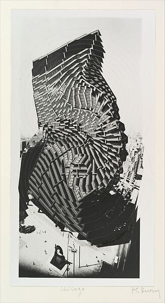 Chicago, Pol Bury (Belgian, Haine-Saint-Pierre 1922–2005 Paris), Gelatin silver print 
