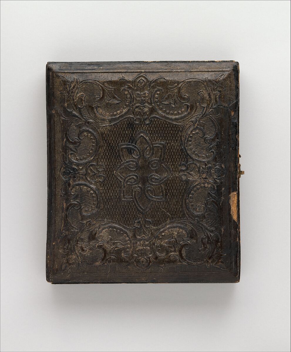 [Union Soldiers Sitting on Bench, Playing Cards], Unknown (American), Tintype with applied color