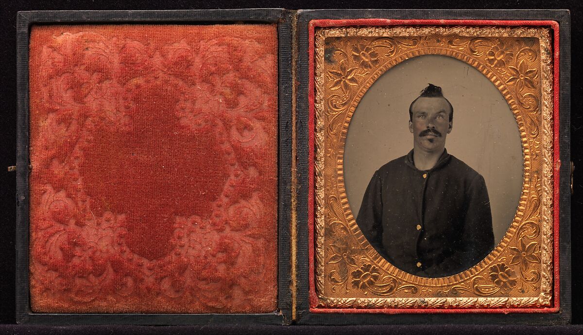 Corporal Hiram Warner, Company C, Second United States Sharp Shooters, Unknown (American), Tintype 