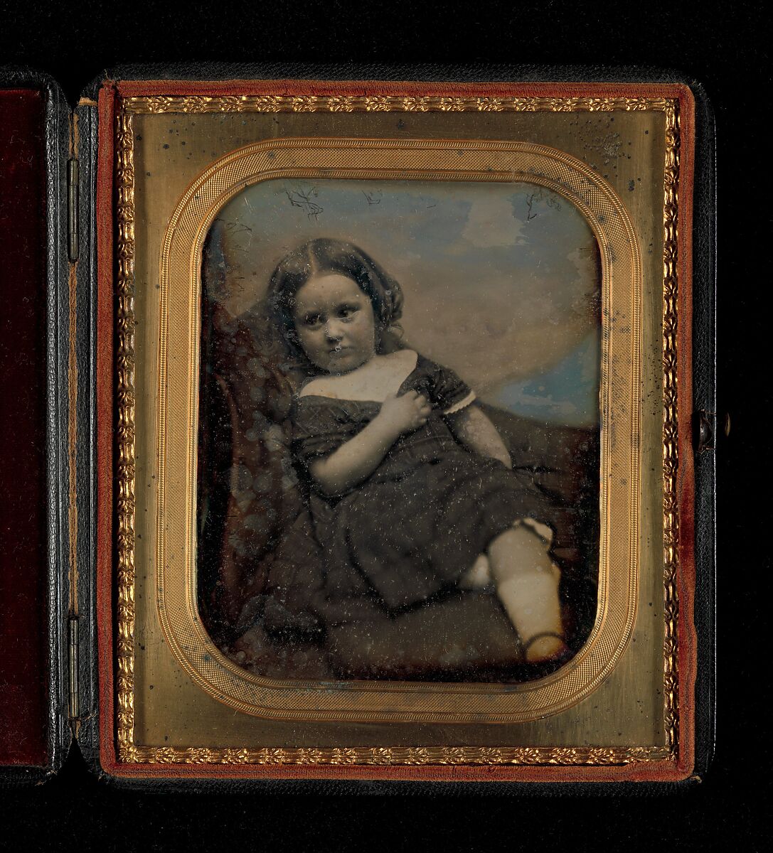 [Augusta Hawes at Four Years Old], Southworth and Hawes (American, active 1843–1863), Daguerreotype 