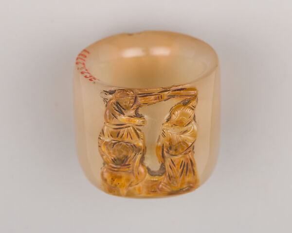 Archer's Ring, Stone, Chinese