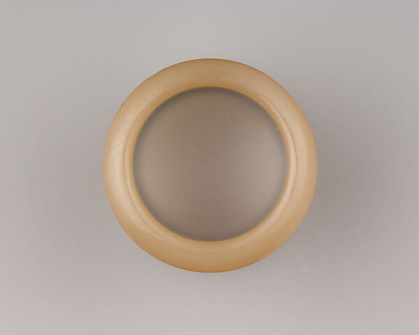 Agate Archer's Ring with White Band at Middle, Agate, Chinese
