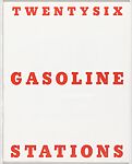 Twentysix Gasoline Stations, Edward Ruscha  American, Black offset printing