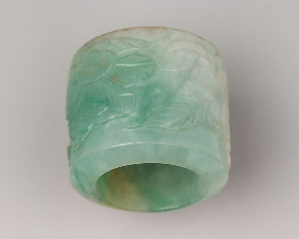 Archer's Ring, Jade, Chinese
