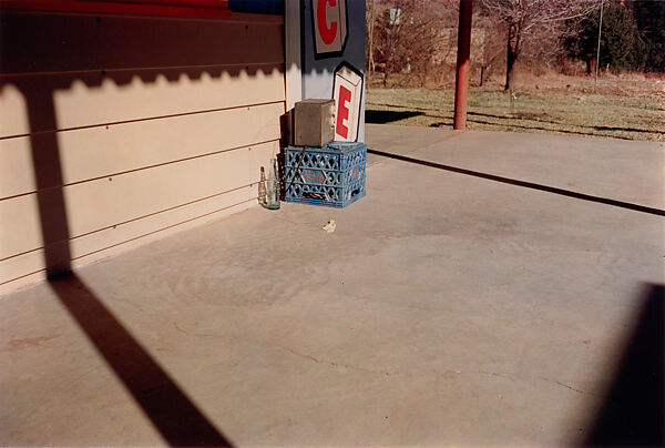 Untitled (Bottle on Cement Porch), William Eggleston (American, born Memphis, Tennessee, 1939), Dye transfer print 