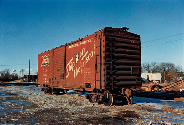 Untitled (Frisco Rail Car), William Eggleston (American, born Memphis, Tennessee, 1939), Dye transfer print 